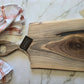 Handmade Walnut Charcuterie Board With Handle (24.25" x 0.75" 13.5") - A397