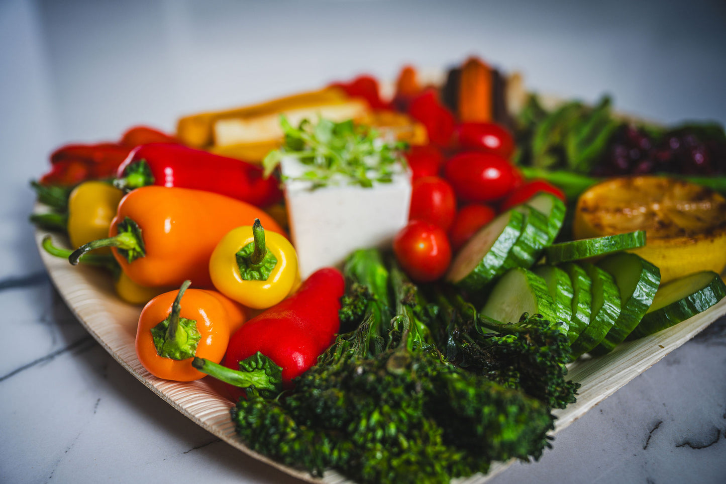 The Grilled Crudité Platter
