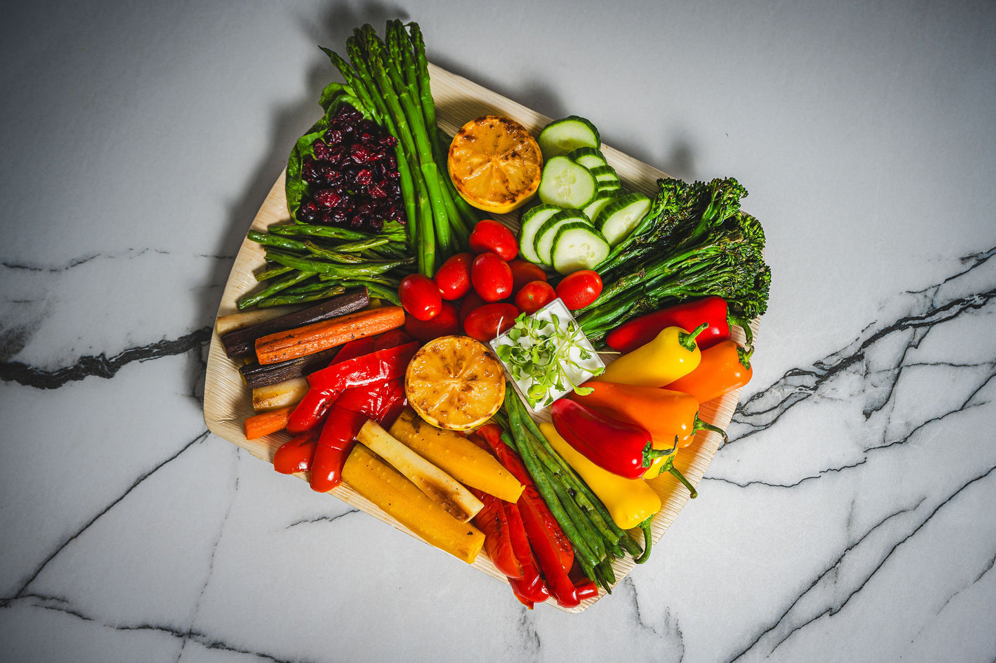 The Grilled Crudité Platter