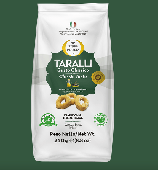 Terre Di Puglia - Taralli Moderni Gusto Classico - 250g