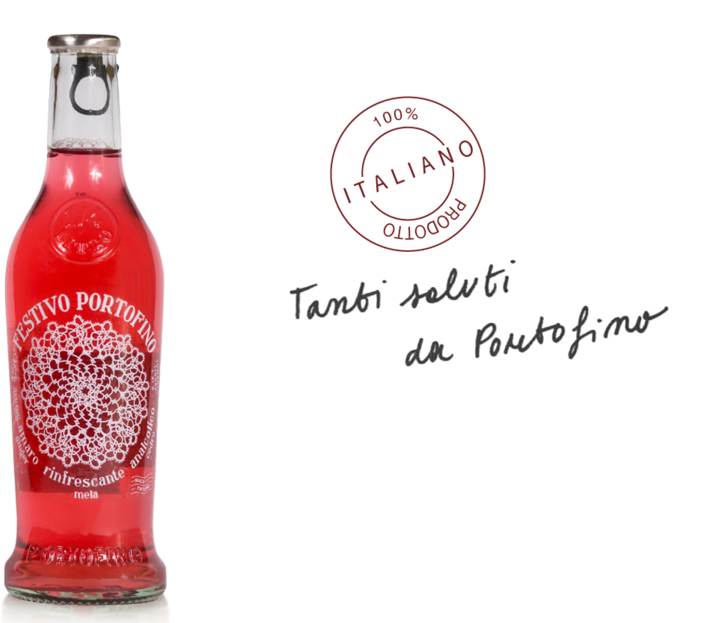 Niasca Festivo Portofino Italian Bitter Tonic, 250 ml, 4/Pack Glass Bottles